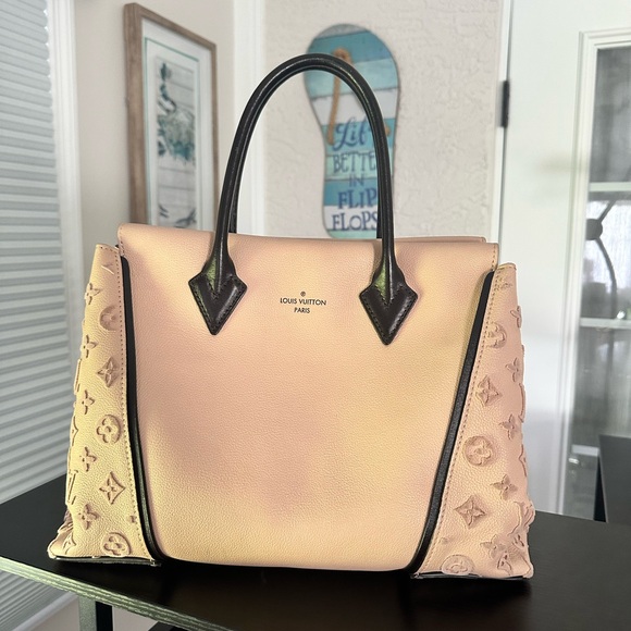 Rare Louis Vuitton Petale W PM Tote bicolor Bag Purse - Picture 1 of 14